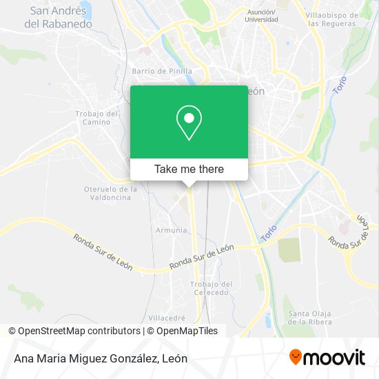Ana Maria Miguez González map