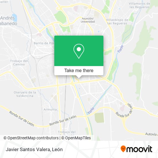 Javier Santos Valera map