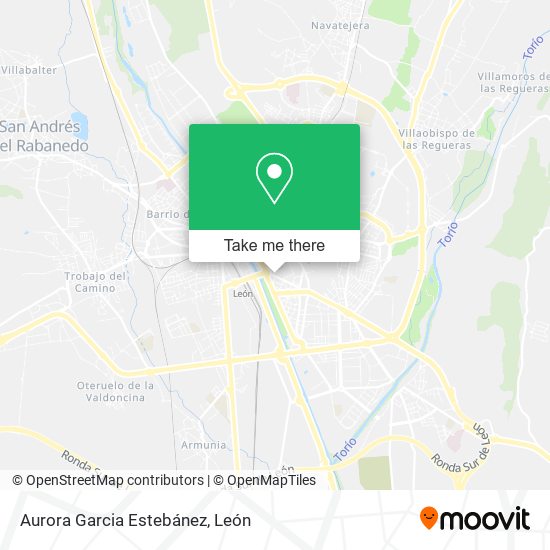 Aurora Garcia Estebánez map