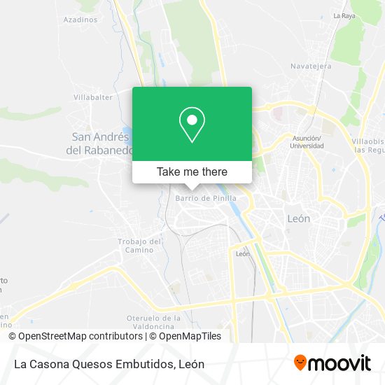 La Casona Quesos Embutidos map
