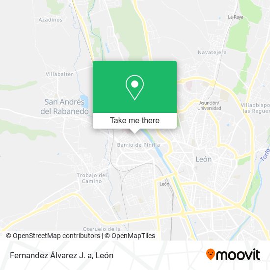 Fernandez Álvarez J. a map