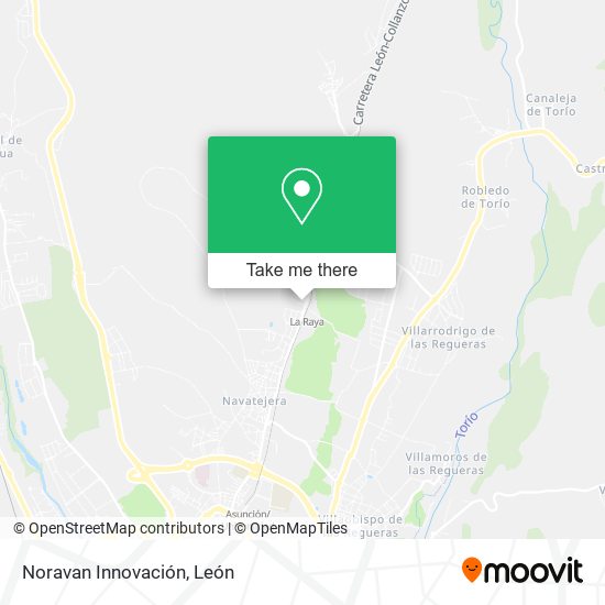 Noravan Innovación map