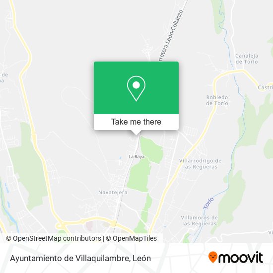 Ayuntamiento de Villaquilambre map