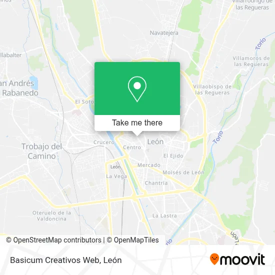 Basicum Creativos Web map
