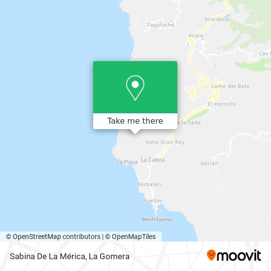 Sabina De La Mérica map