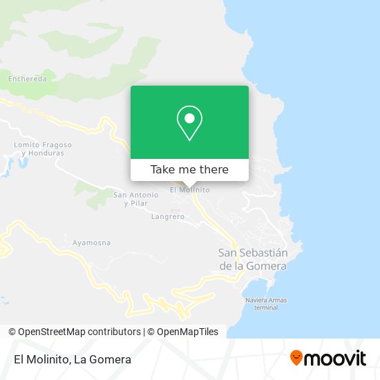 El Molinito map