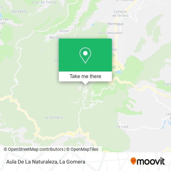 Aula De La Naturaleza map