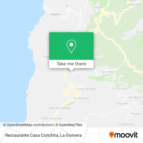 Restaurante Casa Conchita map