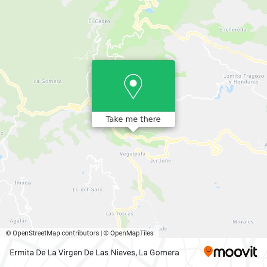 Ermita De La Virgen De Las Nieves map