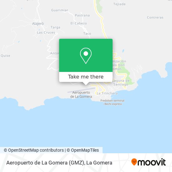 Aeropuerto de La Gomera (GMZ) map