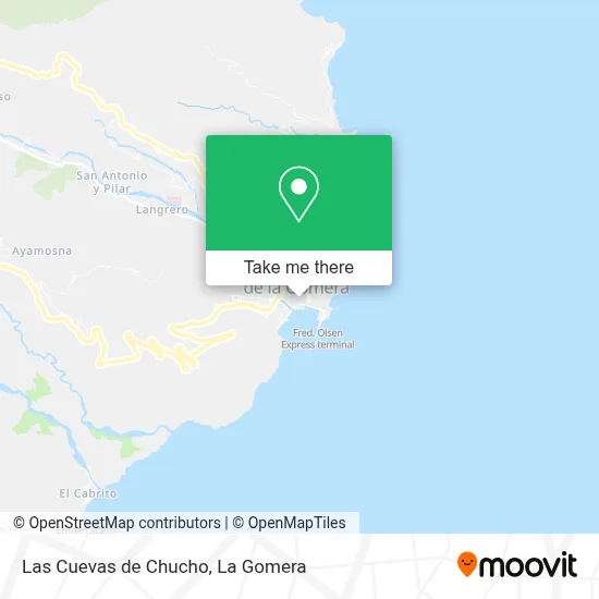 Las Cuevas de Chucho map