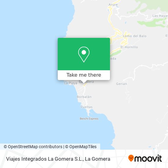 Viajes Integrados La Gomera S.L. map