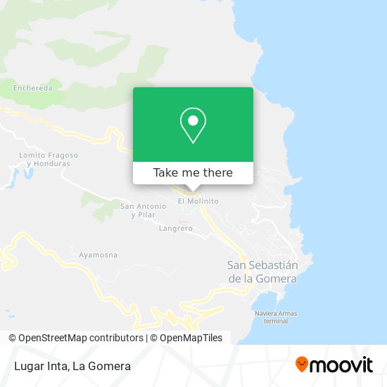 Lugar Inta map