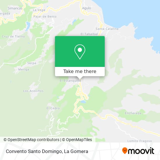 Convento Santo Domingo map