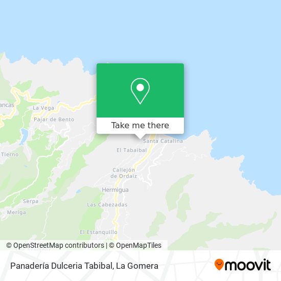 Panadería Dulceria Tabibal map