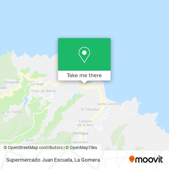 Supermercado Juan Escuela map