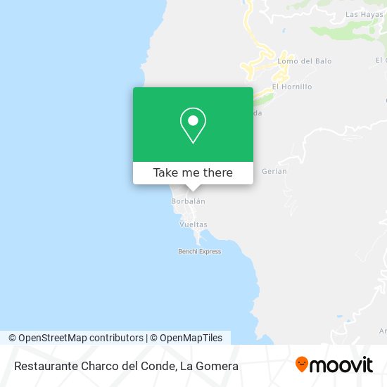 Restaurante Charco del Conde map