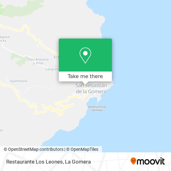 How to get to Restaurante Los Leones in San Sebastián De La Gomera by Bus?