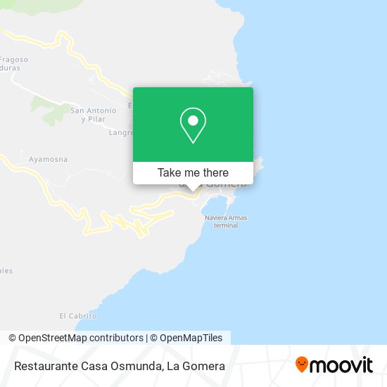 Restaurante Casa Osmunda map