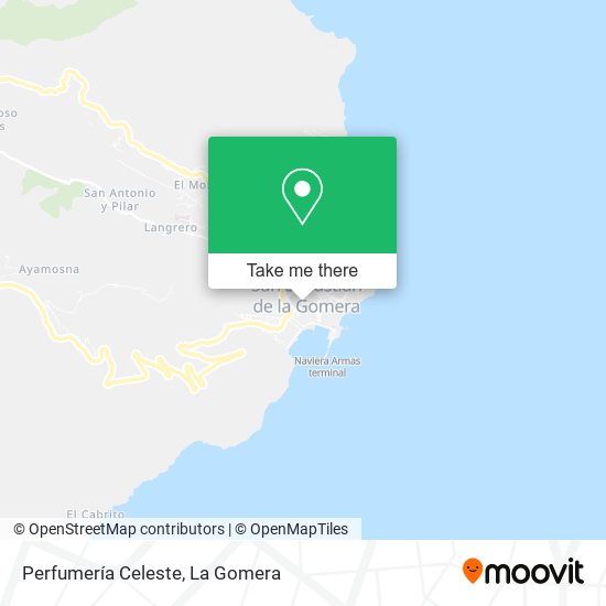 Perfumería Celeste map