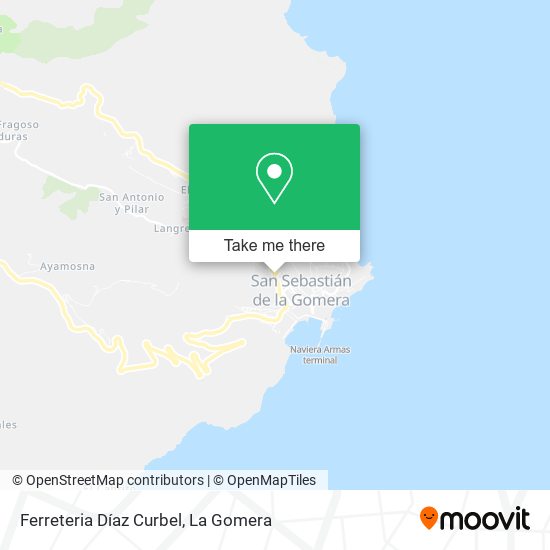 Ferreteria Díaz Curbel map