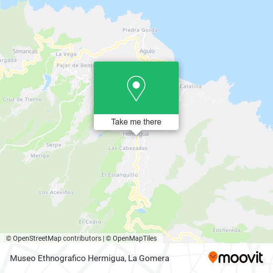 Museo Ethnografico Hermigua map