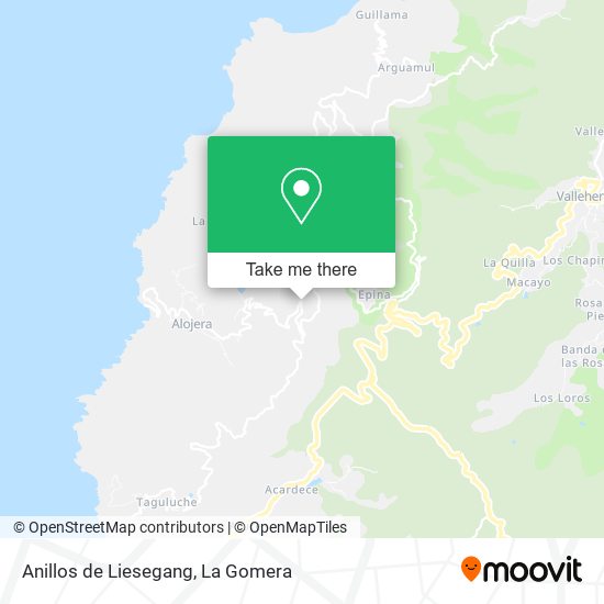 Anillos de Liesegang map