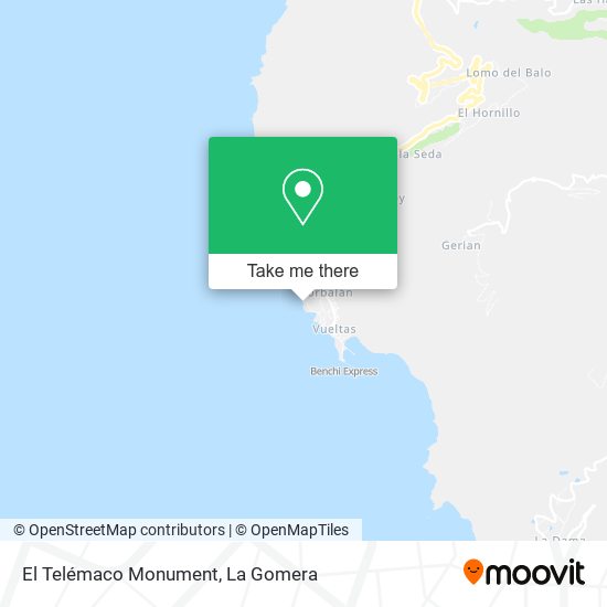 El Telémaco Monument map