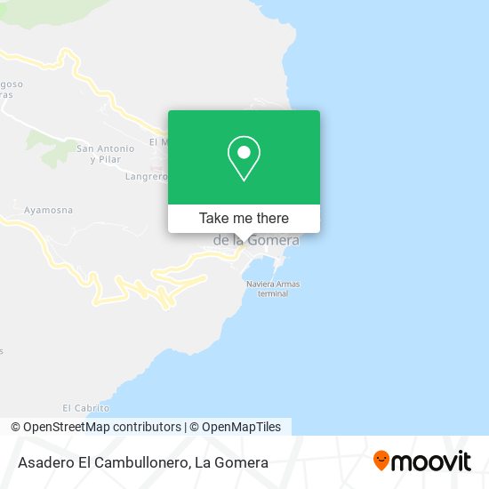 Asadero El Cambullonero map