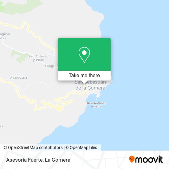 Asesoría Fuerte map