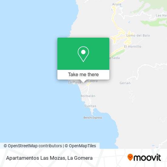 Apartamentos Las Mozas map