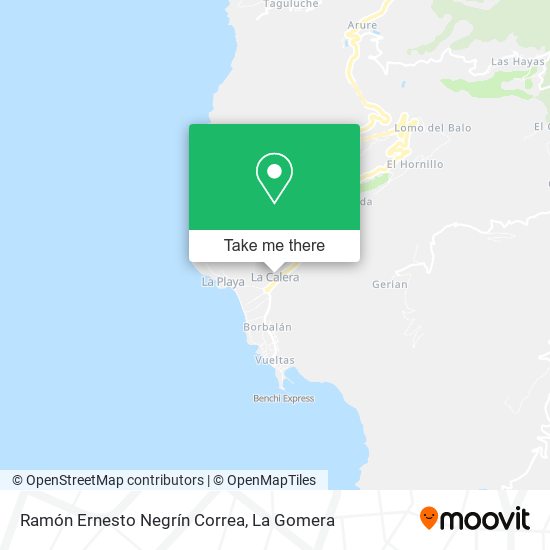 Ramón Ernesto Negrín Correa map