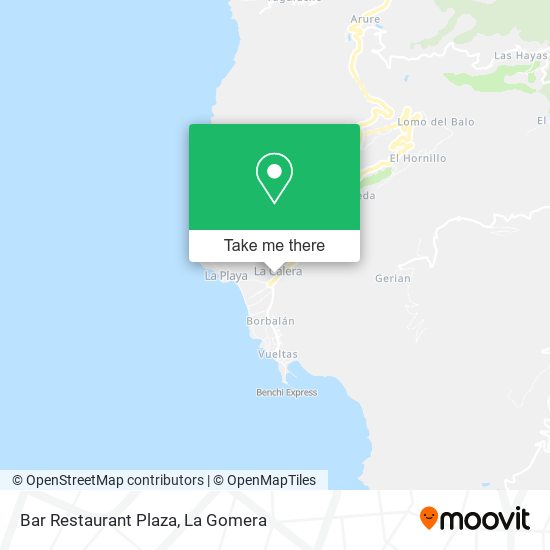 Bar Restaurant Plaza map