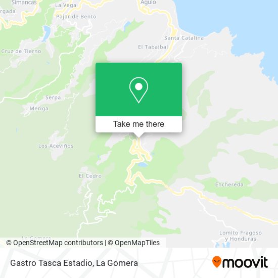 Gastro Tasca Estadio map