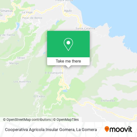 Cooperativa Agrícola Insular Gomera map