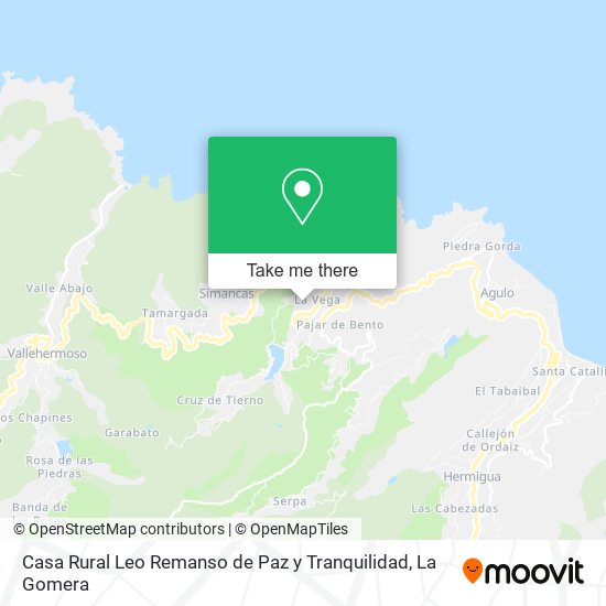 Casa Rural Leo Remanso de Paz y Tranquilidad map