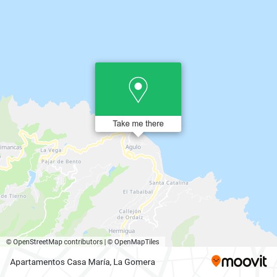 Apartamentos Casa María map