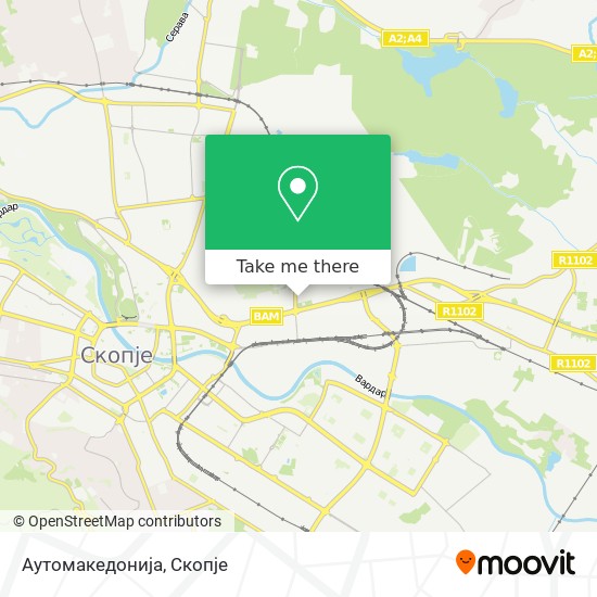 Аутомакедонија map