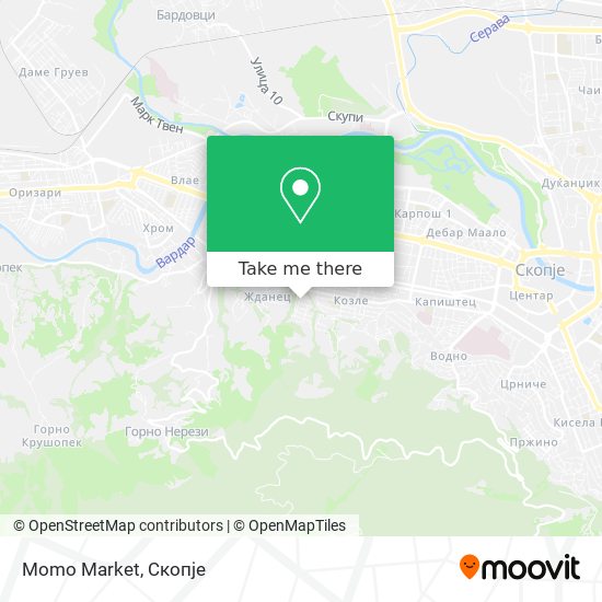 Momo Market map