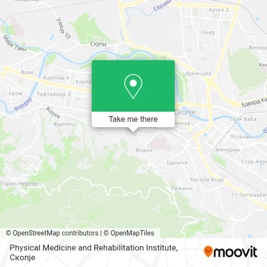 Physical Medicine and Rehabilitation Institute map