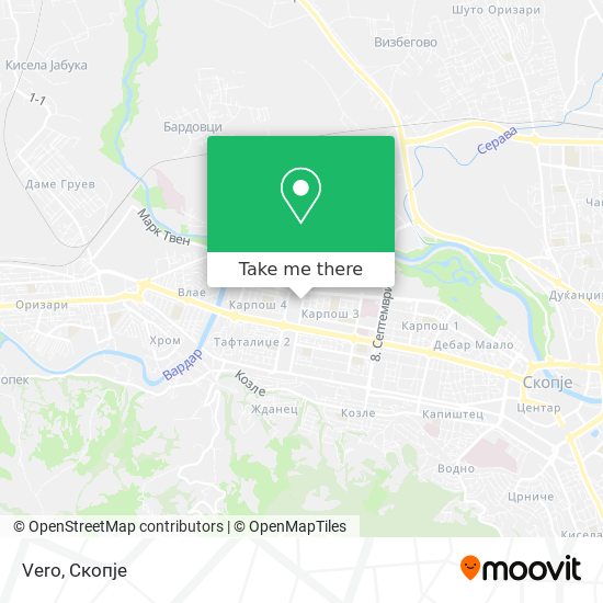 Vero map