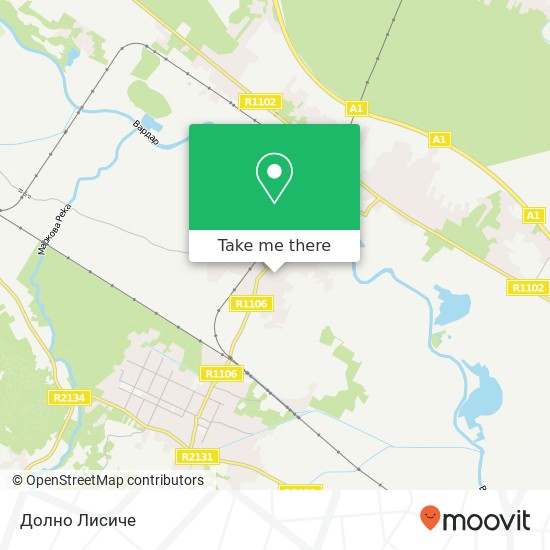 Долно Лисиче map