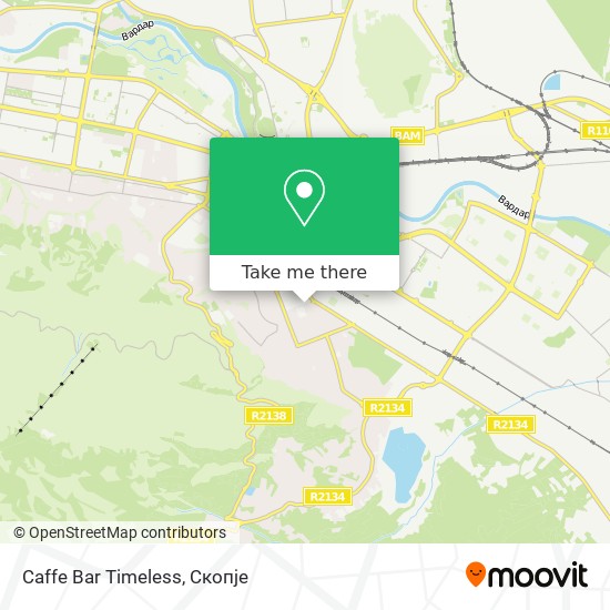 Caffe Bar Timeless mapa