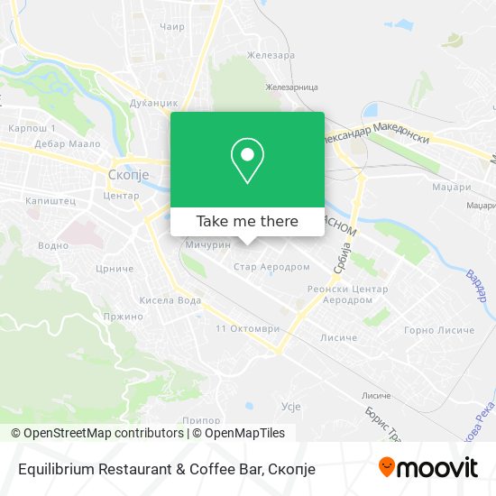 Equilibrium Restaurant & Coffee Bar map