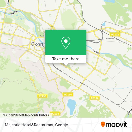 Majestic Hotel&Restaurant map