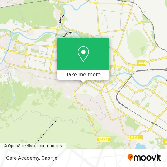 Cafe Academy mapa