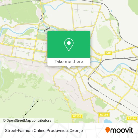 Street-Fashion Online Prodavnica map