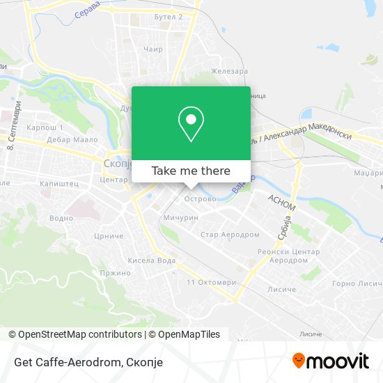Get Caffe-Aerodrom map