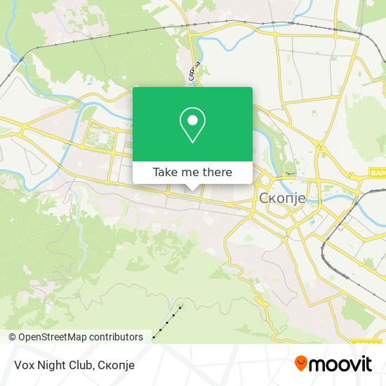 Vox Night Club mapa