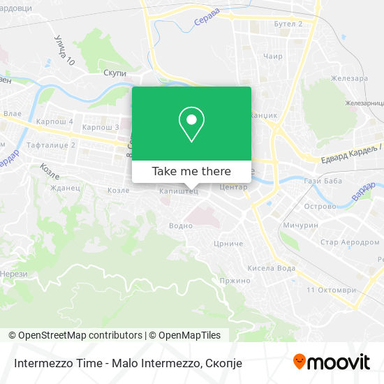 Intermezzo Time - Malo Intermezzo mapa